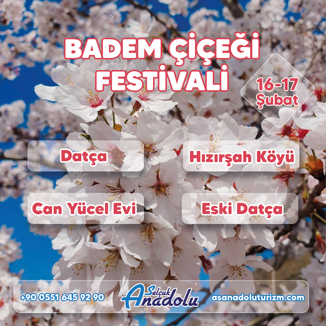 DATÇA BADEM ÇİÇEĞİ FESTİVALİ