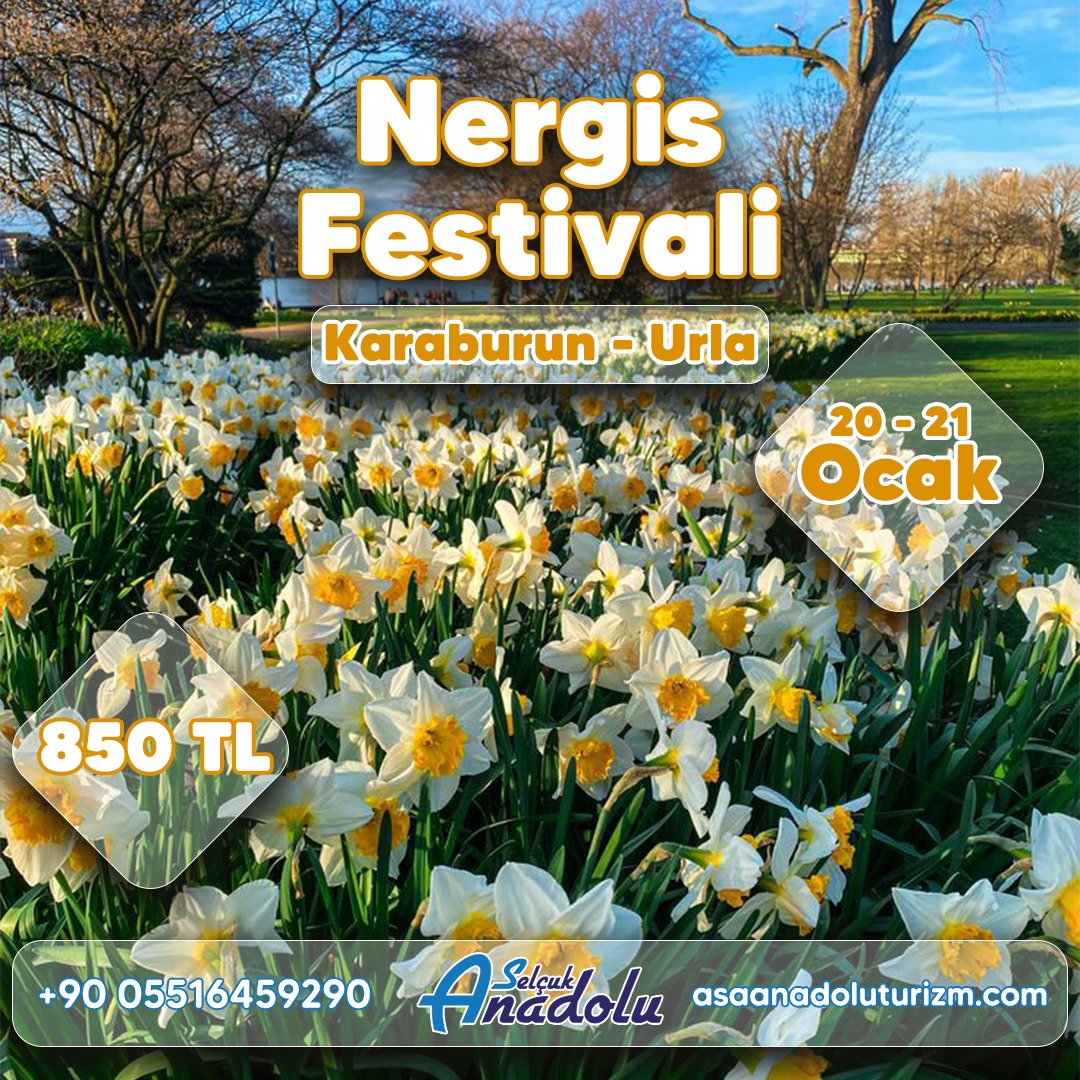 20-21 OCAK NERGİS FESTİVALİ TURU